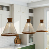 Corda Narrow Pendant By Accord - Lifestyle View4