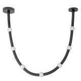 Corda Pendant Light 7 Feet By Kuzco - Front View