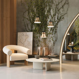 Cordea SP Pendant Gold Light By Masiero