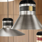 Cordea SP Pendant Light Nickel By Masiero