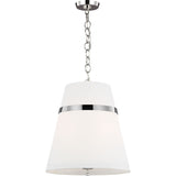 Cordtlandt Pendant — 18", Polished Nickel