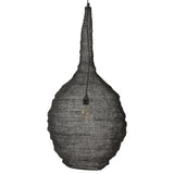 Corfu Pendant Light Powder Coated Matte Black By Renwil Main View 2