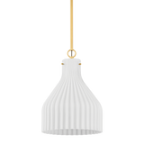 Corin thia Pendant Light Medium Aged Brass By Mitzi