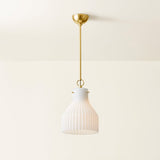 Corin thia Pendant Light Small Aged Brass By Mitzi With Light