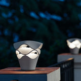 Cornet Outdoor Bollard Small By Bover Lifestyle View4
