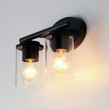 Corona Bath Vanity Light Black by Maxim Lighting