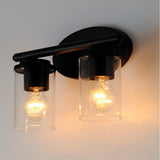 Corona Bath Vanity Light Black by Maxim Lighting