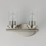 Corona Bath Vanity Light Satin Nickel by Maxim Lighting