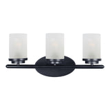 Corona Bath Vanity Light Black by Maxim Lighting