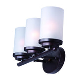 Corona Bath Vanity Light Oil Rubbed Bronze by Maxim Lighting