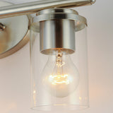 Corona Bath Vanity Light Satin Nickel by Maxim Lighting