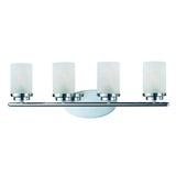 Corona Bath Vanity Light Polished Chrome by Maxim Lighting