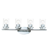 Corona Bath Vanity Light Polished Chrome by Maxim Lighting