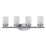 Corona Bath Vanity Light Satin Nickel by Maxim Lighting