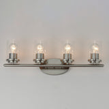 Corona Bath Vanity Light Satin Nickel by Maxim Lighting