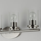 Corona Bath Vanity Light Satin Nickel by Maxim Lighting
