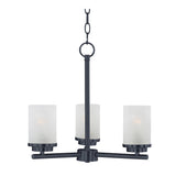 Corona Chandelier Black by Maxim Lighting