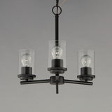 Corona Chandelier Black by Maxim Lighting