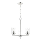 Corona Chandelier Satin Nickel by Maxim Lighting