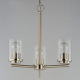 Corona Chandelier Satin Nickel by Maxim Lighting