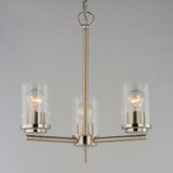 Corona Chandelier Satin Nickel by Maxim Lighting
