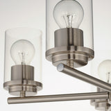 Corona Chandelier Satin Nickel by Maxim Lighting