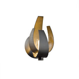 Corona Wall Sconce Small, shown in Dark Smoke, by Hubbardton Forge