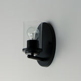 Corona Wall Sconce Vanity Light Black by Maxim Lighting