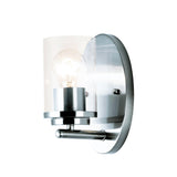 Corona Wall Sconce Vanity Light Polished Chrome by Maxim Lighting