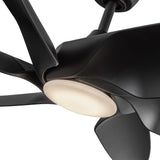 Coronado Fan Large Matt Black By Kuzco Detailed View