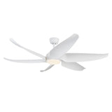 Coronado Fan Large White By Kuzco Side View