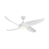 Coronado Fan Medium White By Kuzco Side View