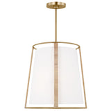Cortes Pendant Large Satin Brass By Visual Comfort Studio