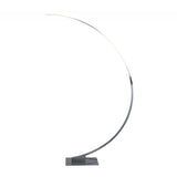 Cortina LED Floor Lamp Brushed Grey By Artcraft