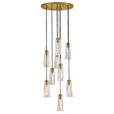 Cosette Large Adjustable Pendant - Heritage Brass - by Fredrick Ramond
