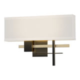 Cosmo Sconce - Black Brass Flax