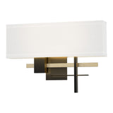 Cosmo Sconce - Black Brass Natural Anna