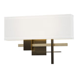 Cosmo Sconce - Dark Smoke-Hubbardton Forge Soft Gold Natural Anna
