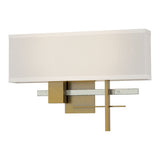 Cosmo Sconce - Modern Brass-Hubbardton Forge Sterling Flax