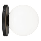 Cosmo Wall Sconce 8 Inch Black Opal
