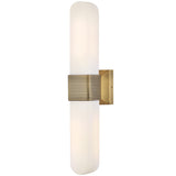 Cotes Vanity Light Lacquered Brass By Hinkley