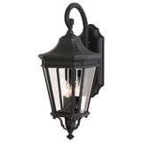 Cotsworld Outdoor Lantern Black Medium By Generation Lighting With Light