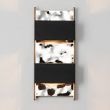 Coulee LED Outdoor Wall Sconce Medium With Light By ET2 Front View