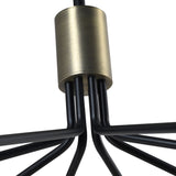 Crema Chandelier Medium By Artcraft - Detailed View2