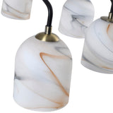Crema Chandelier Medium By Artcraft - Detailed View
