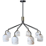 Crema Chandelier Medium By Artcraft - Front View2