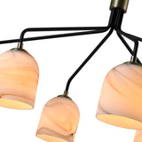 Crema Chandelier Small By Artcraft - Detailed View