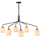 Crema Chandelier Small By Artcraft - Front View3