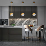 Crescent 4CCT LED Pendant By WAC Lighting Lifestyle View