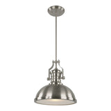 Cresswell Series Pendant 13 Inch Brushed Nickel